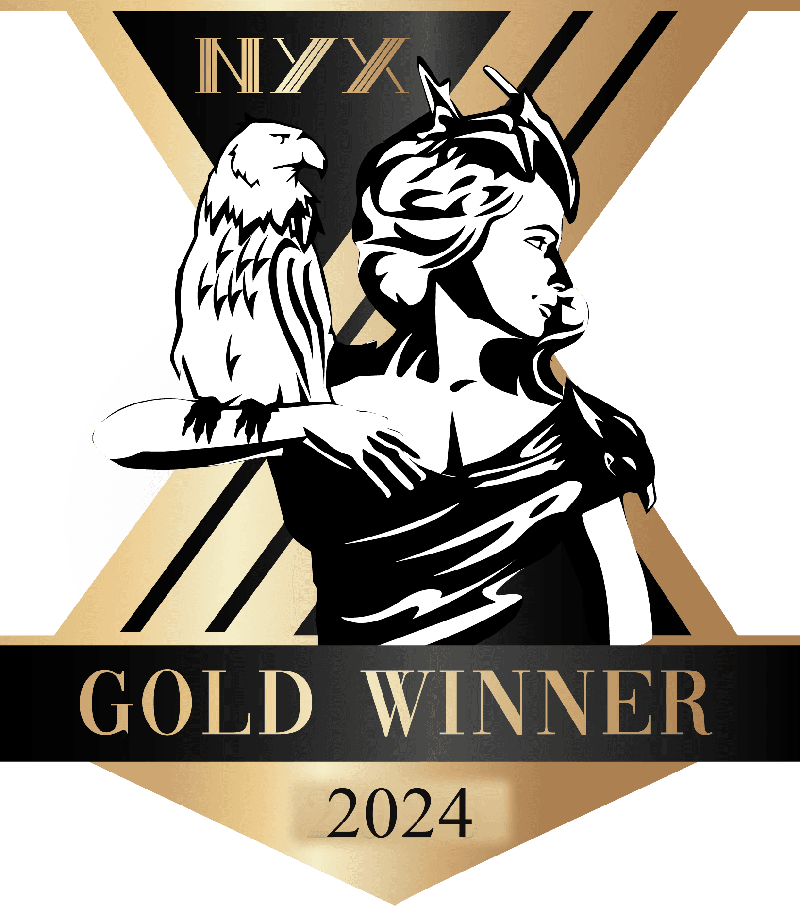 NYX Awards 2024 Gold Winner seal